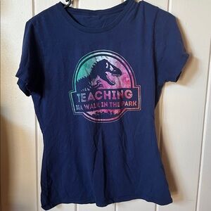 Teaching is a walk in the park tee